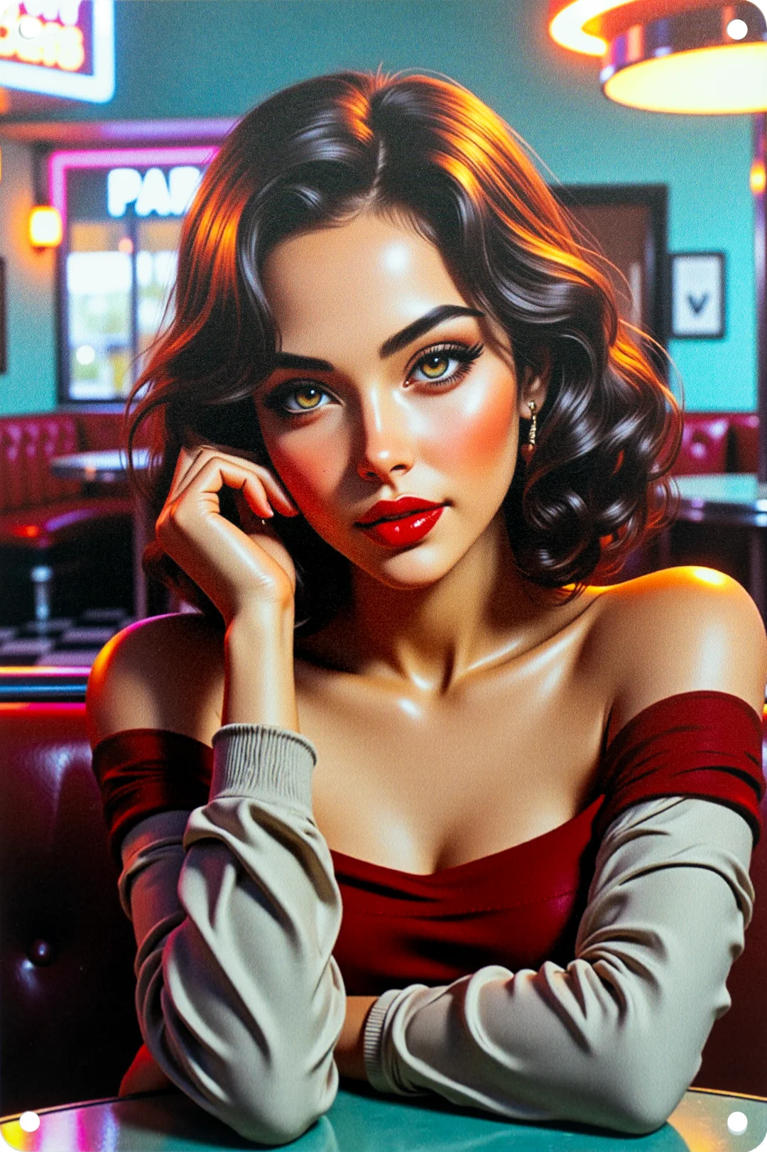 Red Velvet Retro – Stilvoll warten in Pastell